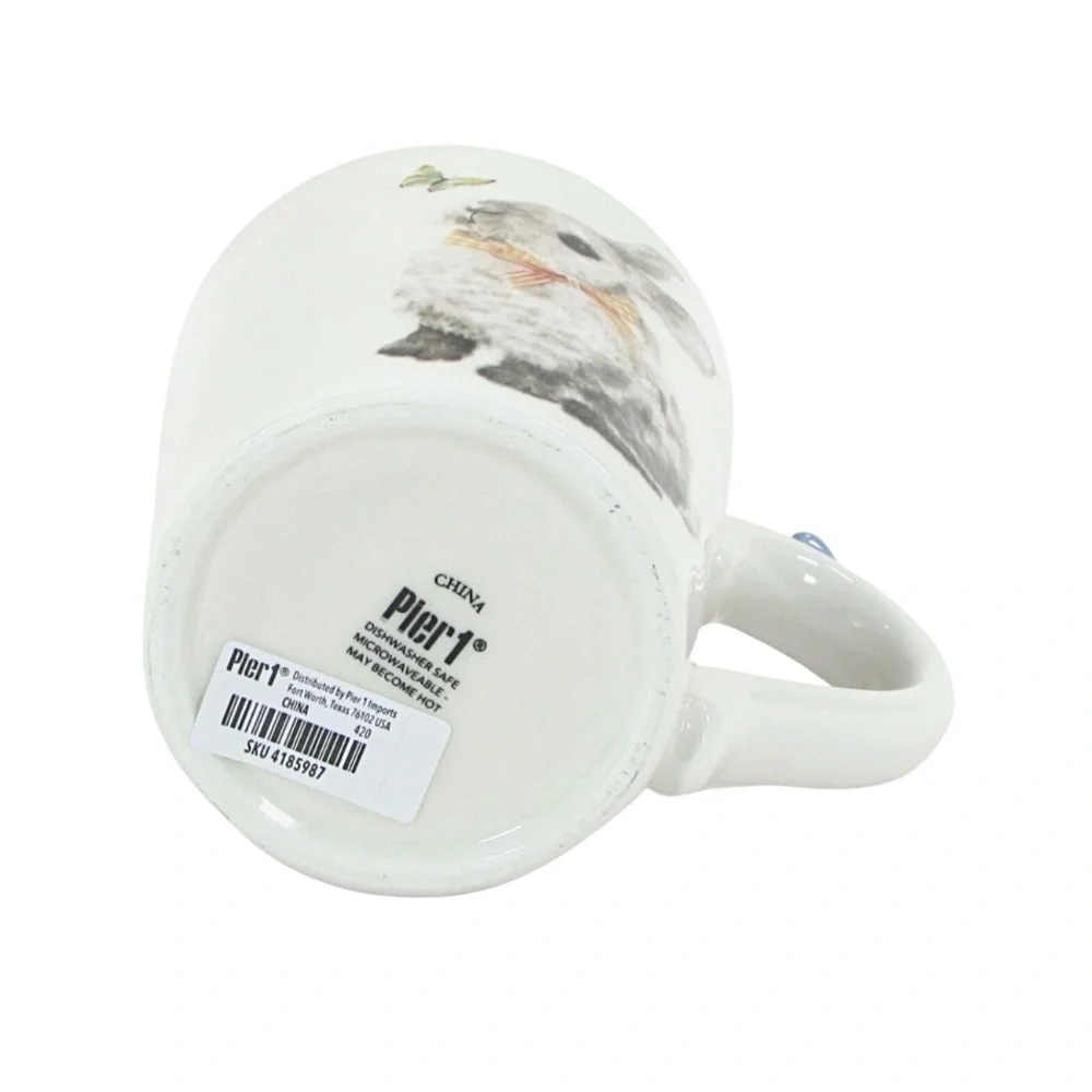 NWT Pier 1 Bunny Pals Collection Mug